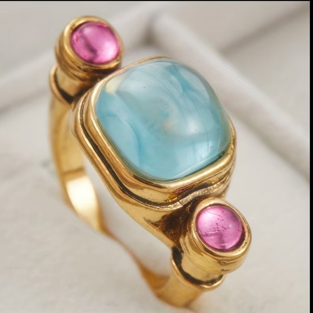 Gemstone ring #2417
